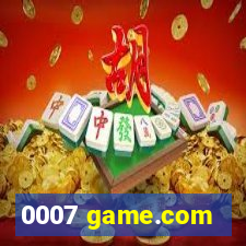 0007 game.com